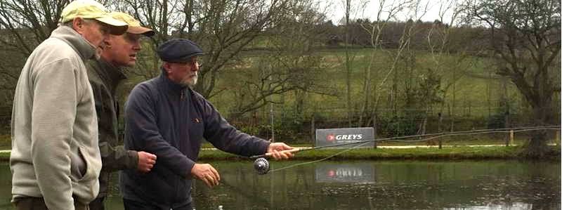 This Saturday - Andrew Sowerby from Hardy, Greys - demoing their rods & lines