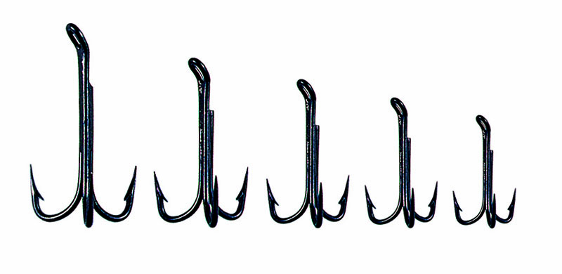 Esmond Drury Black Treble Hooks • Anglers Lodge