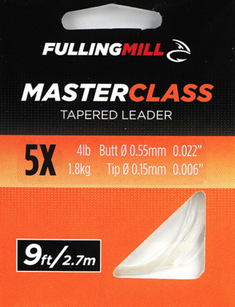 Fulling Mill Masterclass Tapered Leader - Copolymer • Anglers Lodge