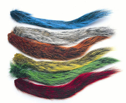 Squirrel Tail - Natural or Dyed