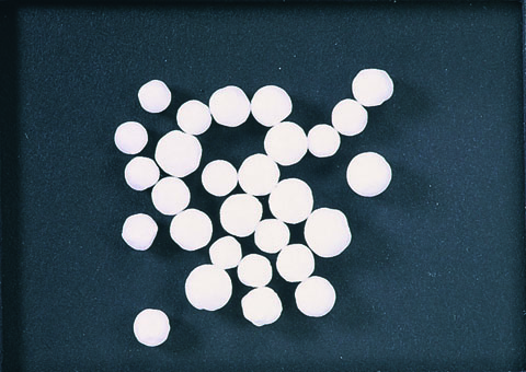 Polystyrene Suspender Balls. Reduced