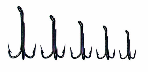 Esmond Drury Black Treble Hooks