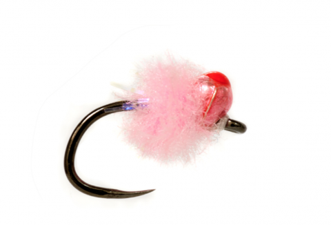 Croston's Tungsten Mini Egg Baby Pink Barbless. (Red)) #14