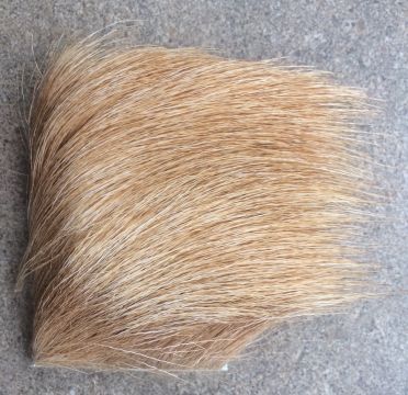 Elk Body Hair Bleached