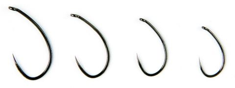 Fulling Mill 5065 Barbless Czech Nymph Black Nickel #12