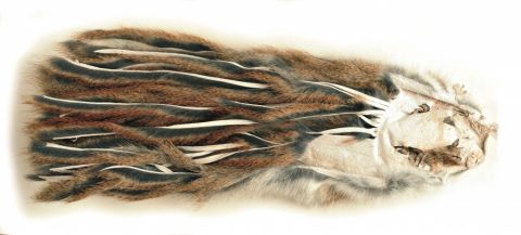 Micro Zonker Pine Squirrel Skin