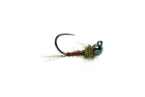 Pheasant Tail Tungsten Head Jig #14 - Barbless