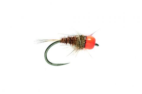 SR Orange Tungsten Head Mary #14 - Barbless