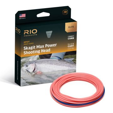 RIO Elite Skagit Max Power Shooting Head - See Skagit Video & Chart