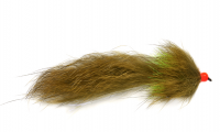 Fulling Mill Fluff Cat Olive Tungsten Barbless #8