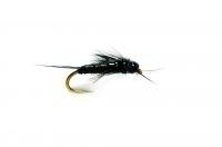 Oliver Edwards Small Black Stonefly Nymph #14 - Barbless