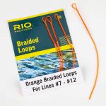 RIO Braided Loops - Clear or Hi-Vis Orange