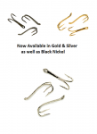 Veniard Osprey VH003 Scandinavian Salmon Doubles - Black, Silver or Gold Hooks